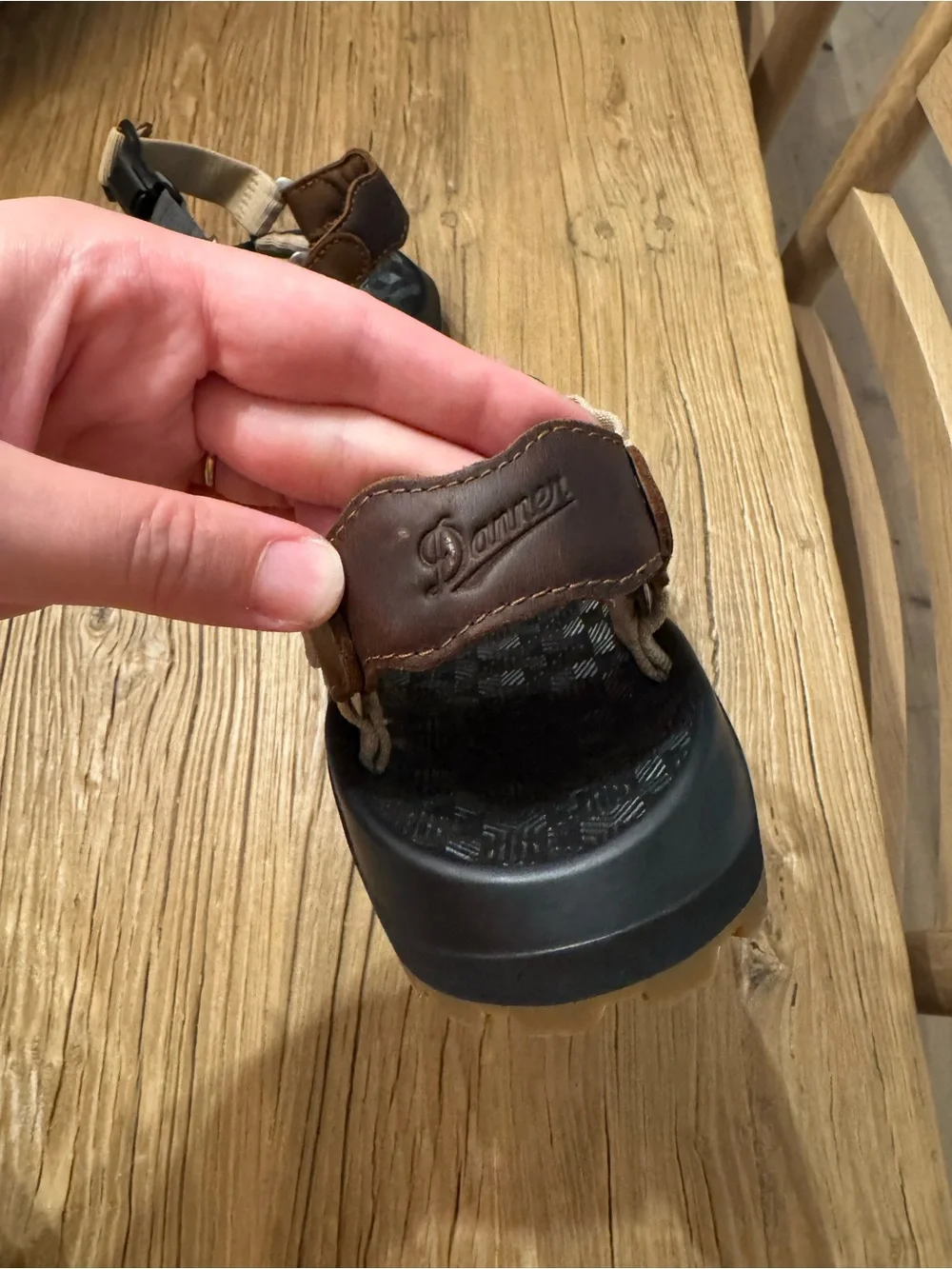 Danner Wallowa Sandals Grizzly Brown Dark Shadow